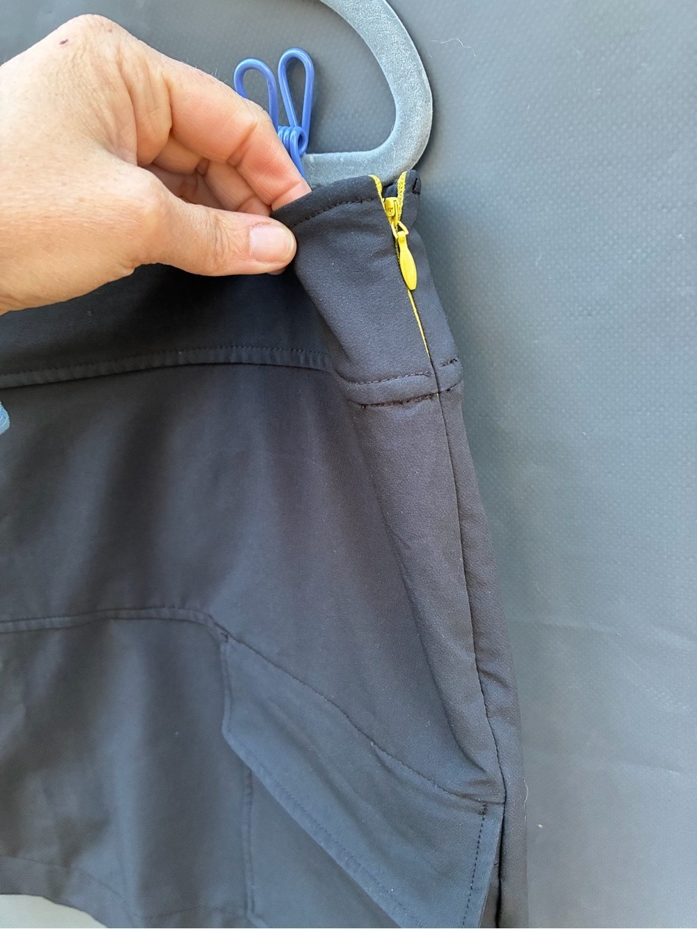 Title Nine Black Pocket Skirt XL - Picture 3 of 6